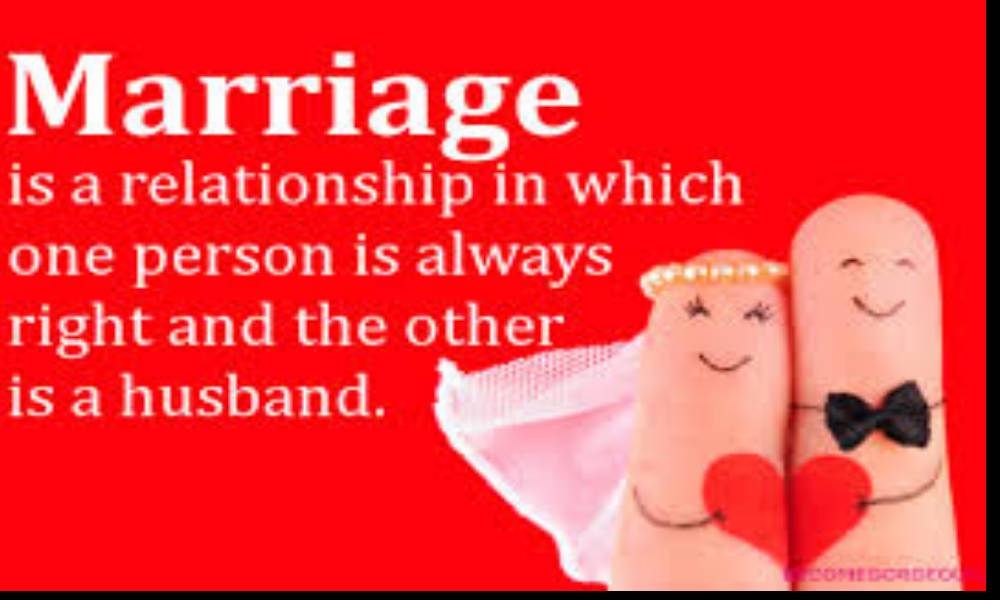 Marriage and Divorce